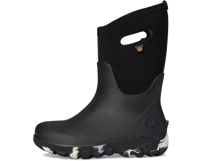 Детские сапоги Bogs Kids Classic Seamless с мраморным принтом и водонепроницаемой конструкцией