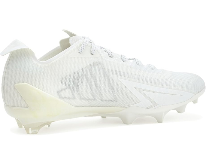 Бутсы Adidas Adizero Electric для американского футбола белые с золотым