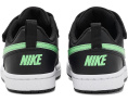 Кроссовки Nike Court Borough Low Fade для детей Black и Illusion Green