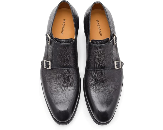 Туфли Magnanni Minorca из кожи с двумя пряжками
