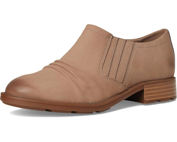 Ботинки-челси Clarks Adalynn Ezra из нубука с боковой молнией