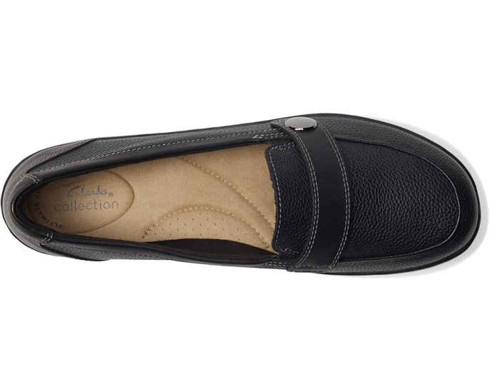Слипоны Clarks Cora Daisy с декоративным ремешком и стелькой OrthoLite