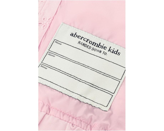 abercrombie kids куртка бомбер Eyelet с цветочным рисунком