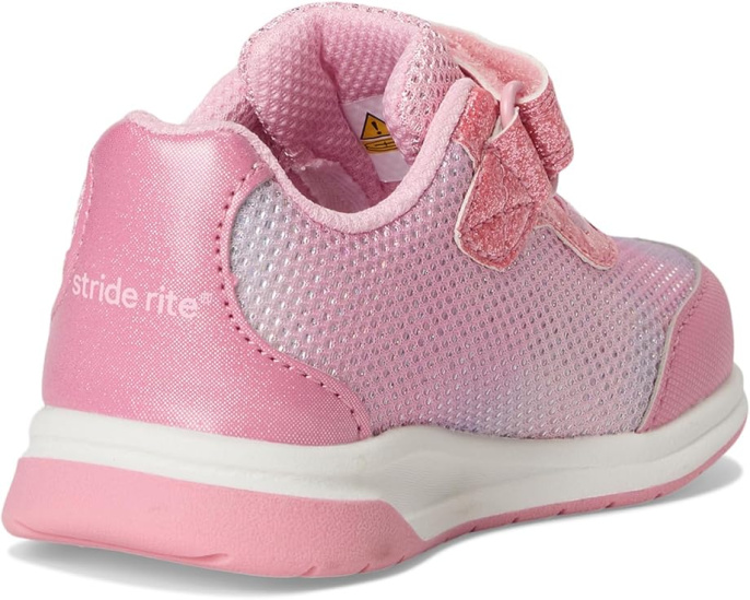Детские кроссовки Stride Rite Sr Heart Light со светящейся подошвой и цветочным принтом