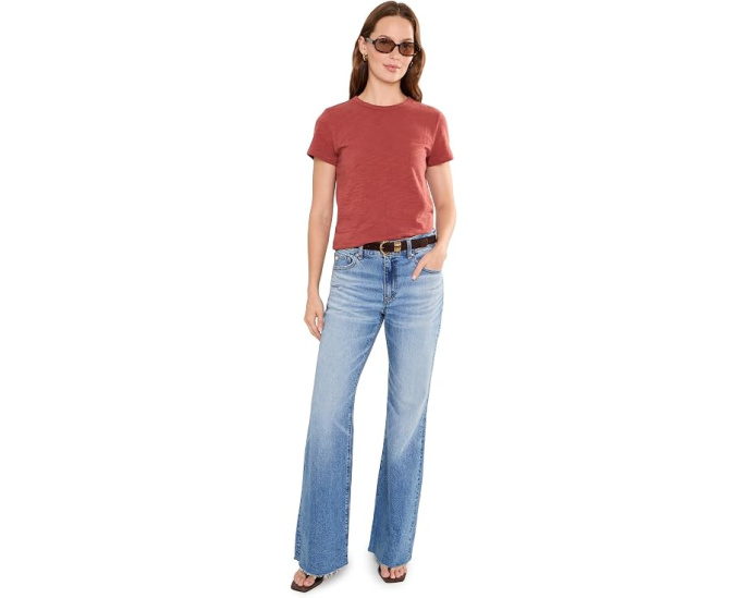 Джинсы AG Jeans Georgia Relaxed Flare с расклешенным кроем