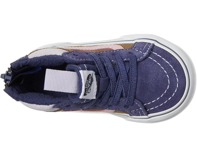 Vans детские высокие кроссовки SK8-Hi Zip с утеплителем Primaloft