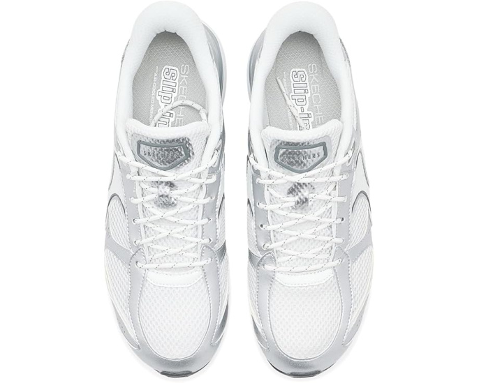 Кроссовки SKECHERS Hands Free Slip-Ins Exhilarate Metallic Dreams с памятью формы