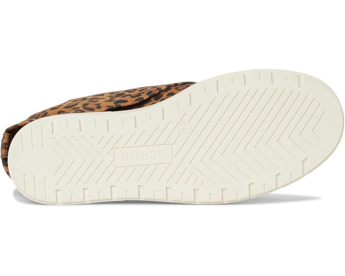 Ботинки GUESS Guinna с джинсовым верхом и клиновидным каблуком