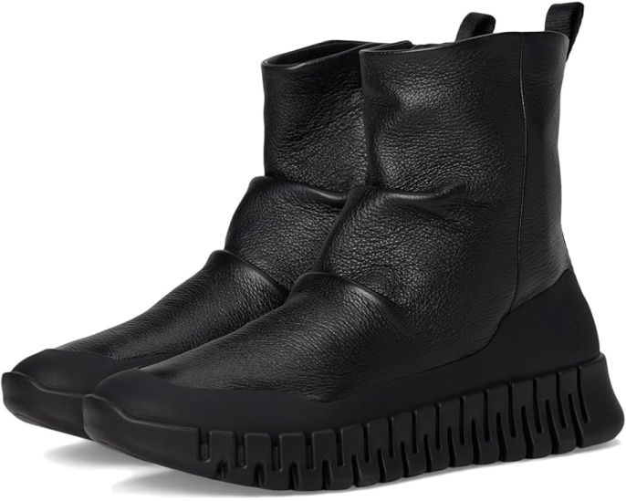 Ботинки ECCO Gruuv Pull On Mid Fashion с боковой молнией и съемной стелькой