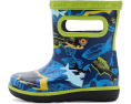 Детские сапоги Bogs Kids Skipper II Fish с принтом рыбок