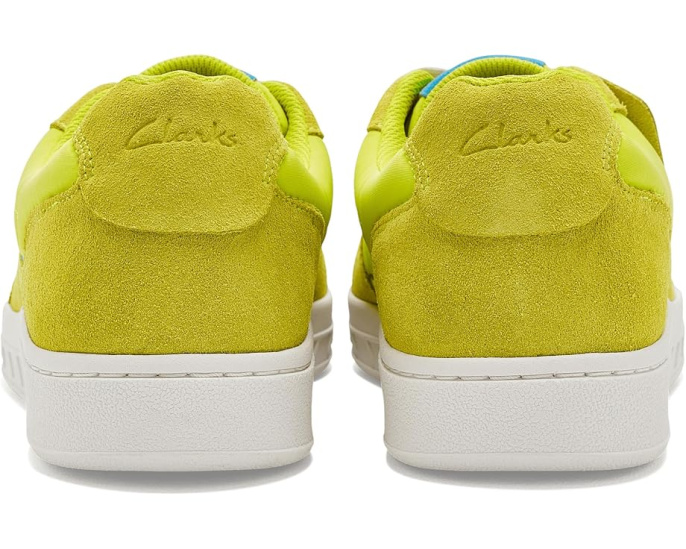 Кеды Clarks Craft Rally Ace из замши Pale Lime