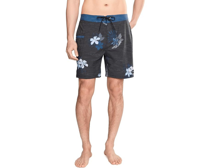 Плавки Hurley Phantom Eco Classic Slub Zip 18 с карманом на молнии