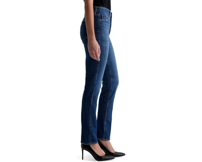 Джинсы AG Jeans Mari Slim Straight с завышенной талией
