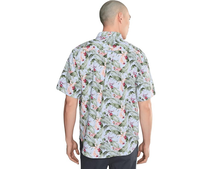 Рубашка Tommy Bahama Nova Wave Blue Sky Vines с принтом