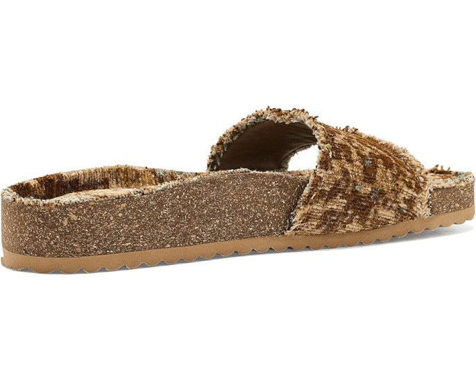 Сандалии Woven Wonders Footbed от Free People с текстильным верхом