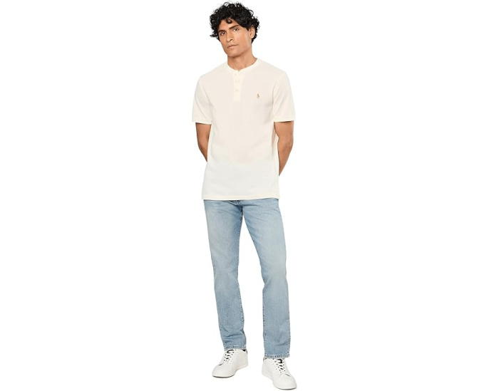 Футболка поло Featherweight Mesh Polo Ralph Lauren
