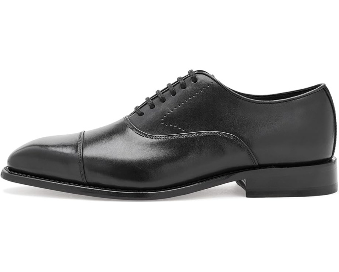 Johnston & Murphy Ashton Cap Toe туфли кэп-тое из натуральной зернистой кожи