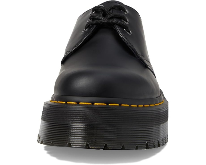 Туфли Dr. Martens 1461 Quad Smooth Leather на платформе