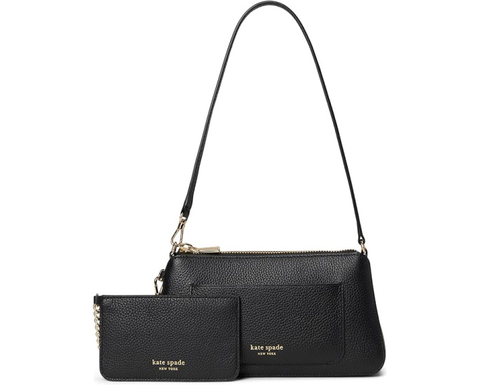 Сумка пошет Kate Spade New York Ava из кожи со съемной цепочкой