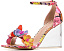 Blue by Betsey Johnson Сандалии Santino с 3D цветами и люцитовым каблуком