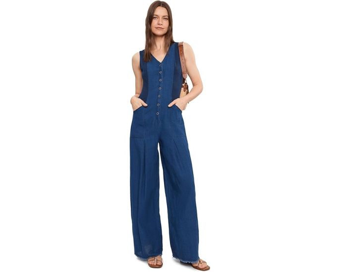 XCVI Aisling Jumpsuit комбинезон с V-образным вырезом