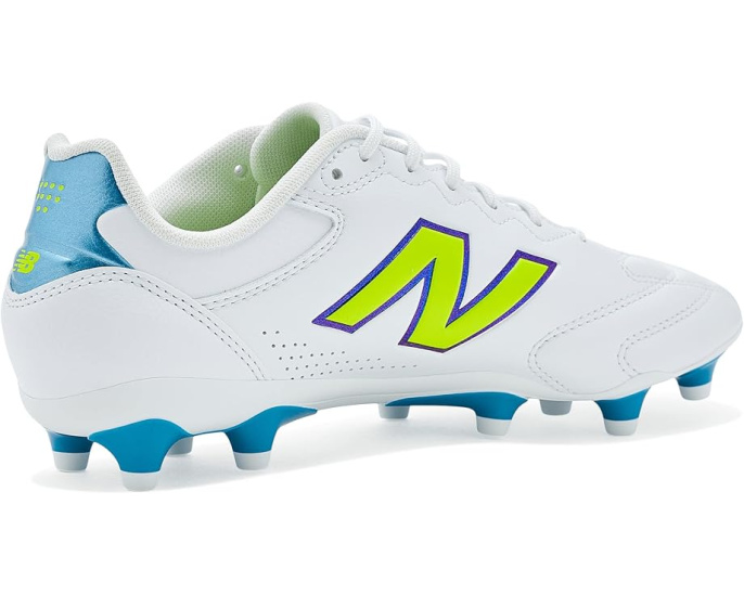 New Balance 442 Team FG V3 бутсы белые с шипами