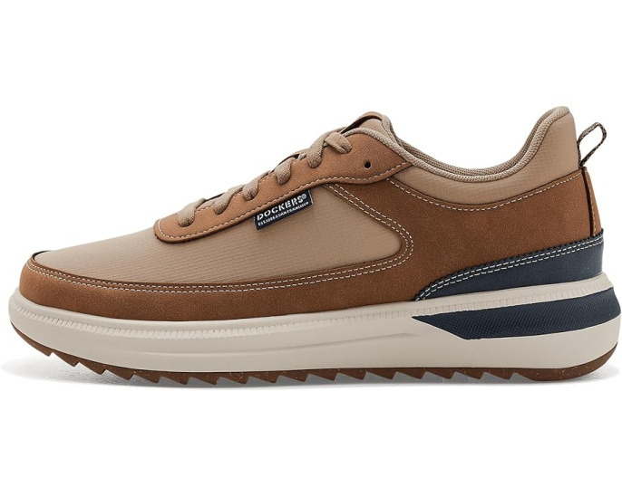 Кроссовки Dockers Revved на шнуровке в коричневом оттенке