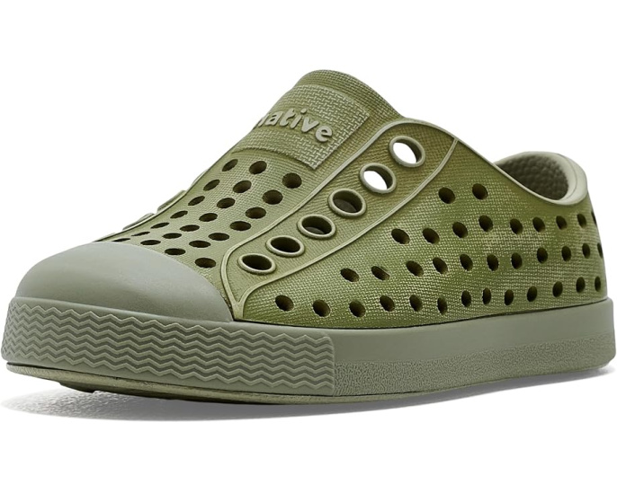 Кроссовки Jefferson Stonewash Native Shoes для малышей с перфорированным верхом