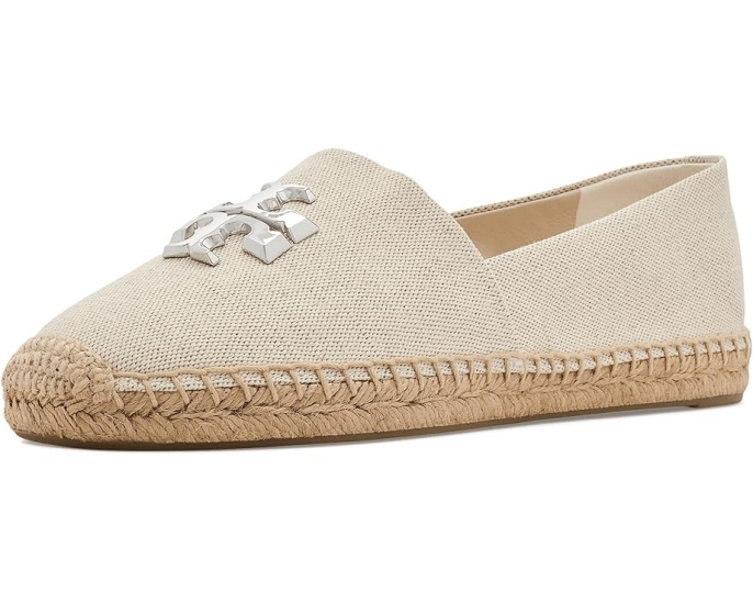 Эспадрильи Tory Burch Eleanor из бархата с джутовой отделкой