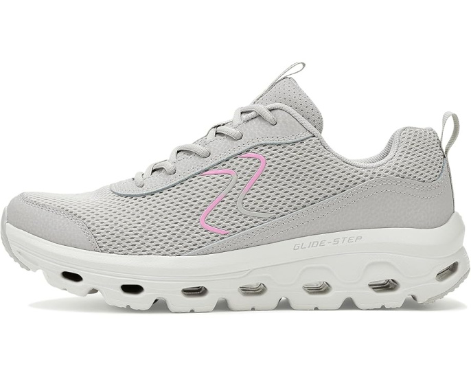 Кроссовки SKECHERS Glide Step Sole для активного отдыха с сетчатым верхом