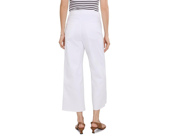 Джинсы NYDJ Coco Relaxed Wide Leg Crop с необработанным краем