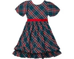 Платье Janie and Jack Family Plaid в клетку с плиссированной юбкой