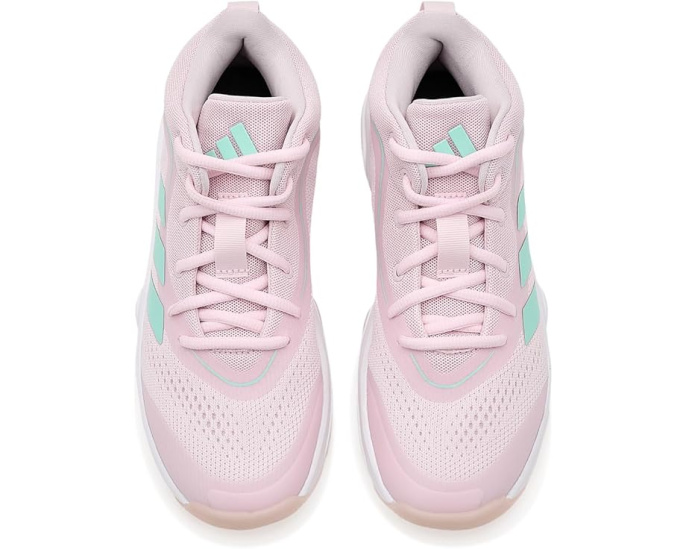 Кроссовки для волейбола Adidas Crazyflight 7 Mid Top для детей розовые