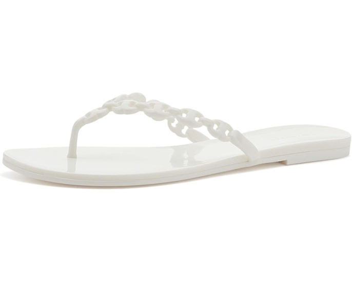 Сланцы Gemini Link Jelly от Tory Burch с ремешком-цепочкой
