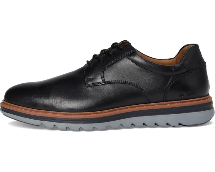 Johnston & Murphy Braxton Plain Toe с подошвой TRUFOAM EVA и кожаной подкладкой