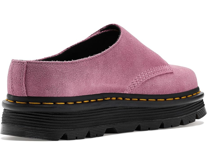 Мюли Dr. Martens Zebzag Anywair на платформе из замши Dusty Rose EH