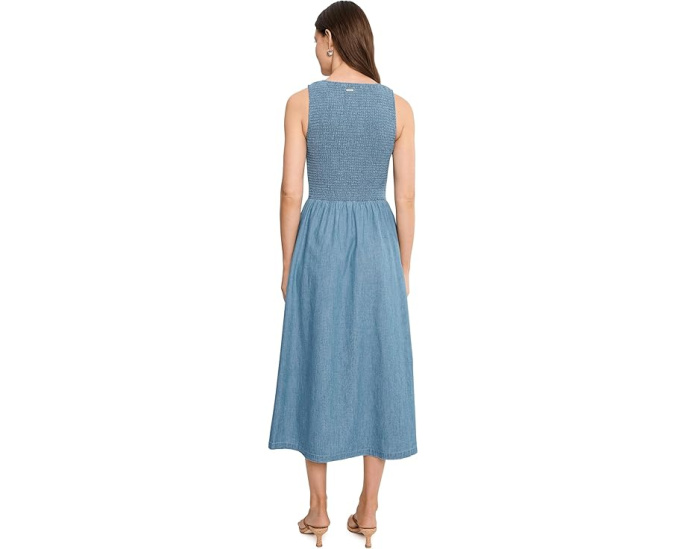 Платье миди Josie Midi Dress Barbour из денима