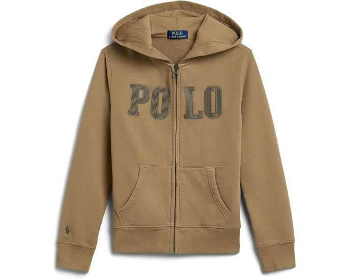 Logo Fleece Full-Zip Hoodie (Big Kid)