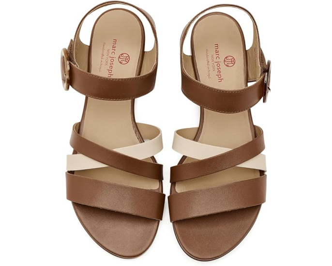 Сандалии Parkside Ave 2.0 Marc Joseph New York на платформе с гелевой стелькой
