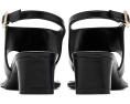 Сандалии Stuart Weitzman Baby Babette Thong на каблуке черные