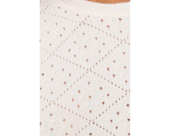 Свитер Faith Scoop Neck Short Sleeve Sweater с узором