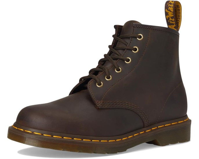 Ботинки Dr. Martens 101 из кожи с амортизирующей подошвой