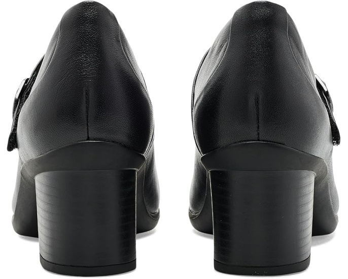 Туфли Clarks Shaya Jane с пряжкой Black Leather