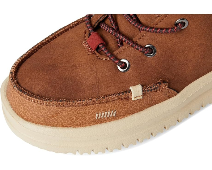 Детские ботинки Hey Dude Bradley Classic с кожаным верхом и технологией Memory Foam