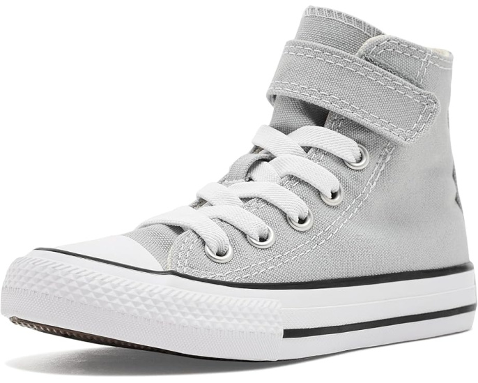 Кроссовки Converse Chuck Taylor All Star Easy-On для детей с липучкой серые