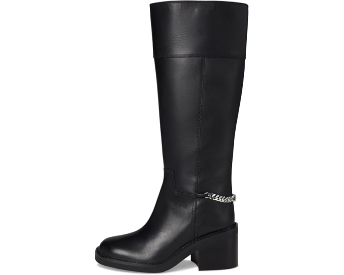 Сапоги Carlisle с широким голенищем и цепью от MICHAEL Michael Kors