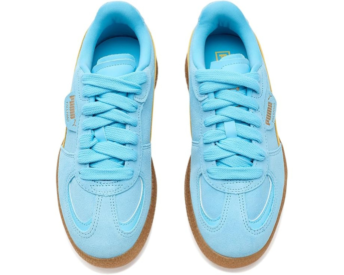 Кроссовки Puma Palermo Moda Xtra Gum в стиле 80-х с замшевым верхом