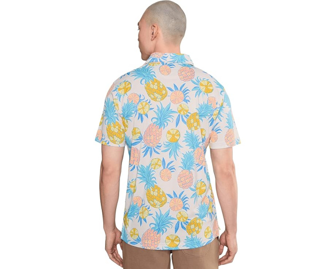Поло Chubbies The Citrus Punch со вставками из спандекса