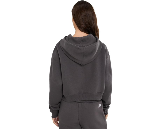 Флисовая кофта Trackside Full Zip New Balance черная
