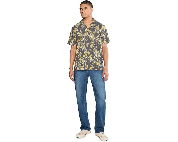 Джинсы Volcom Kinkade Denim с расслабленным кроем и прямой штаниной